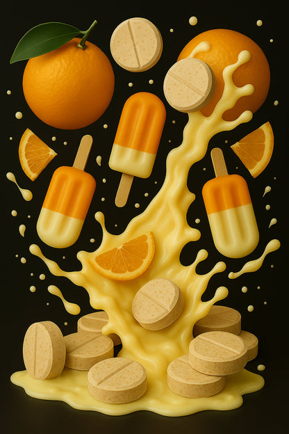 ORANGE DREAMSICLE 20MG (DYE-FREE)